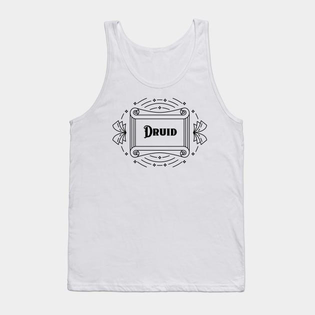 DnD Druid - Light Tank Top by banditotees